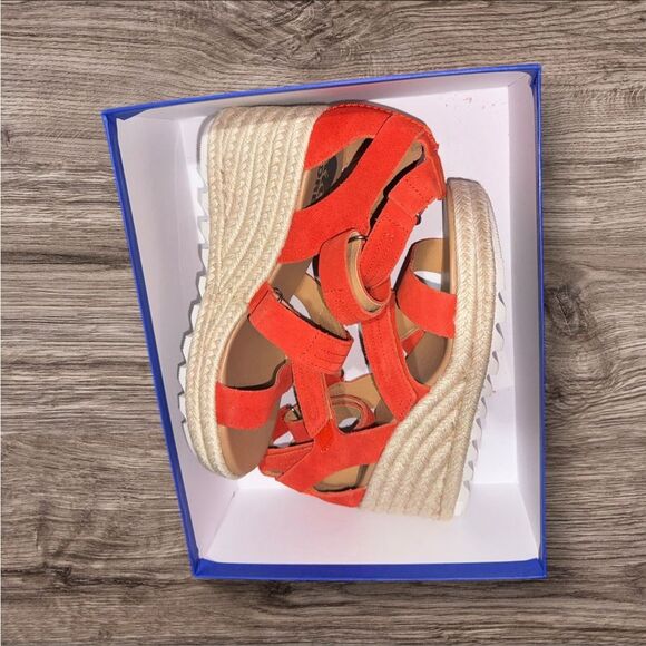 SOREL WOMEN'S CAMERON MULTI STRAP WEDGE SANDAL size 7.5 NEW - Picture 3 of 6